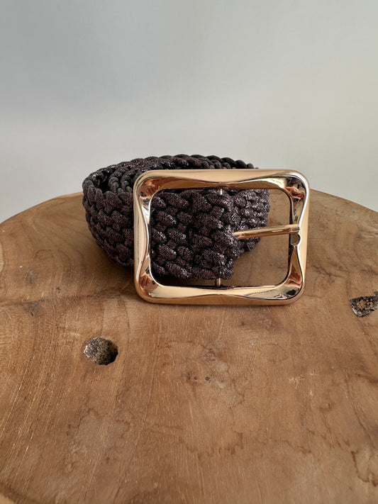 Gürtel in Schokobraun