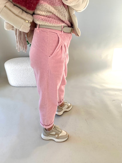 Hose in Rosa (Cord)