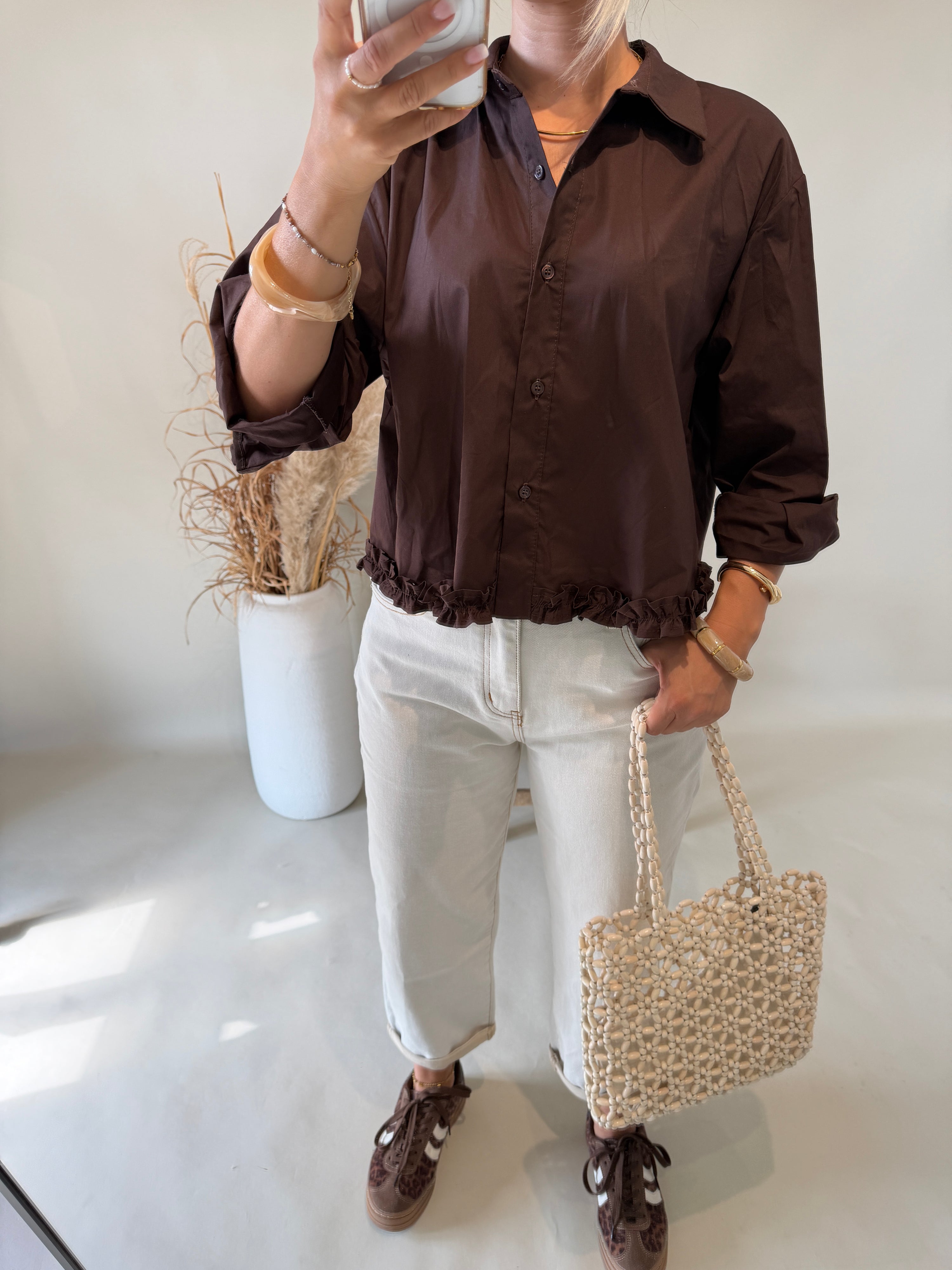 Tasche in Beige