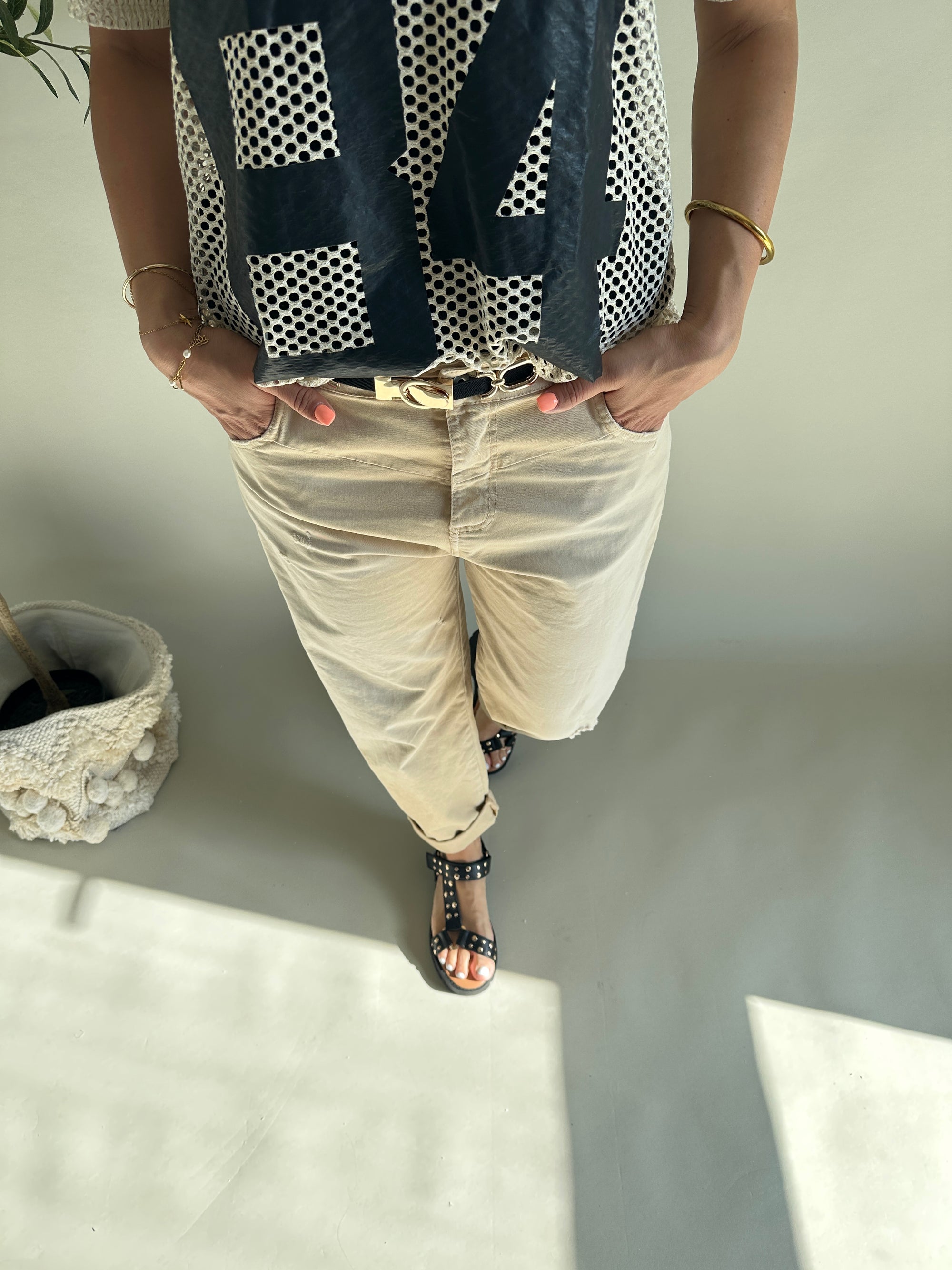 Jeans in Beige (Silke)