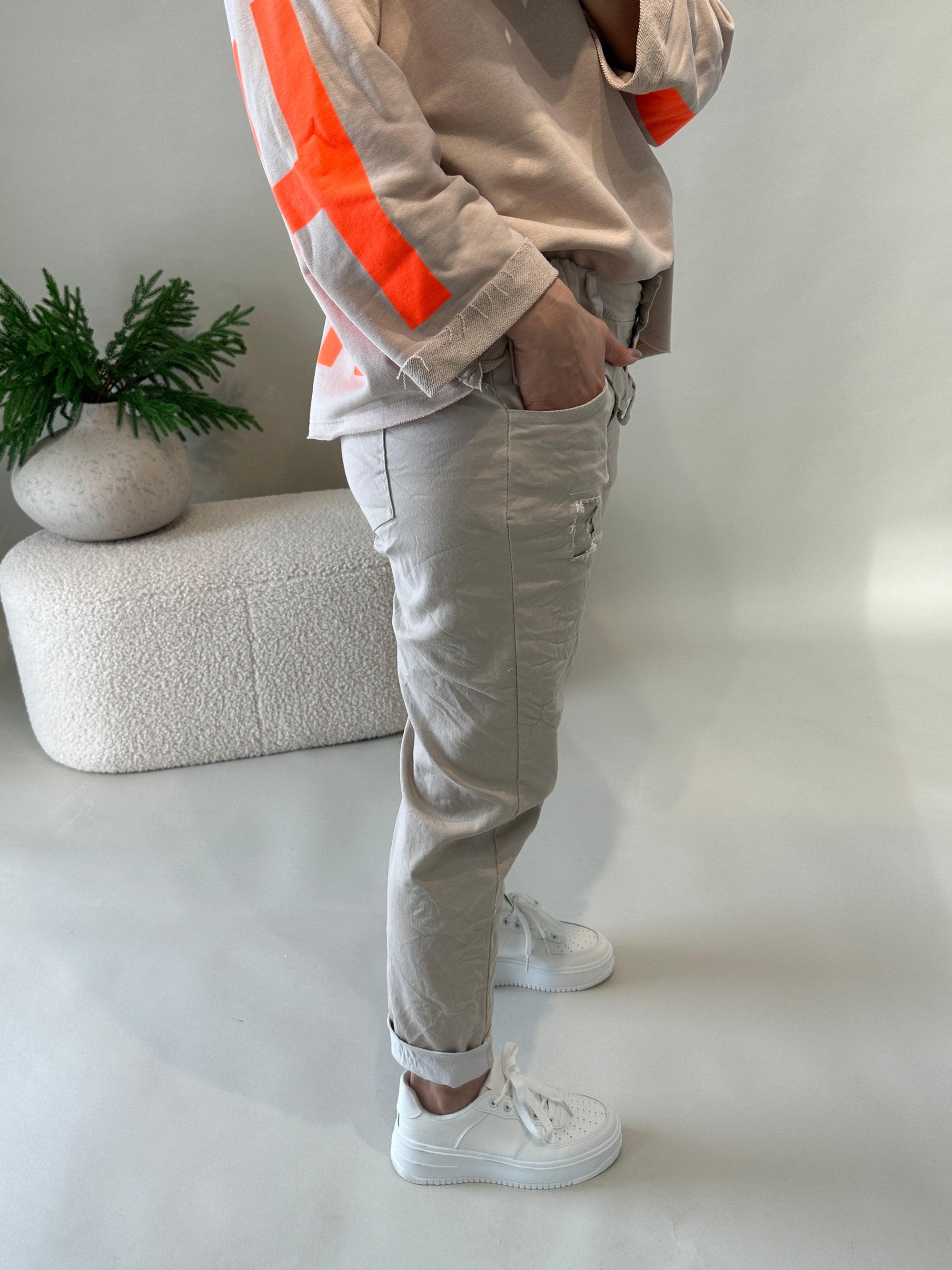 Hose in Beige