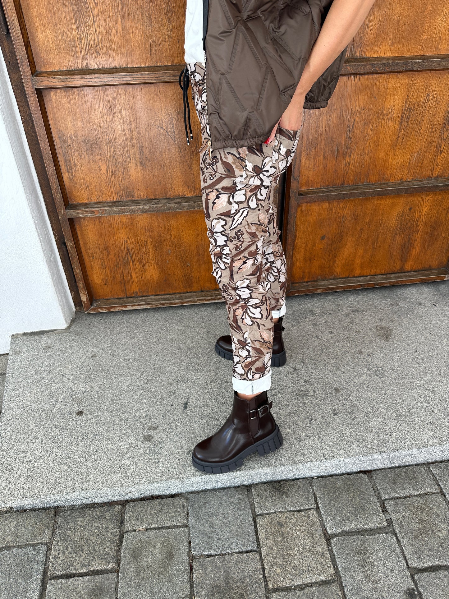 boots in schokobraun