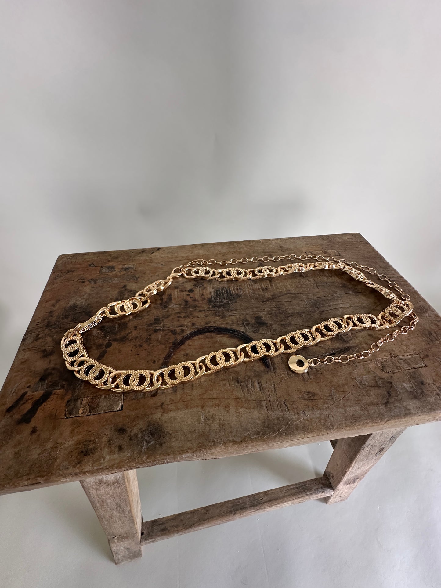 gürtel in gold ( kettengürtel)