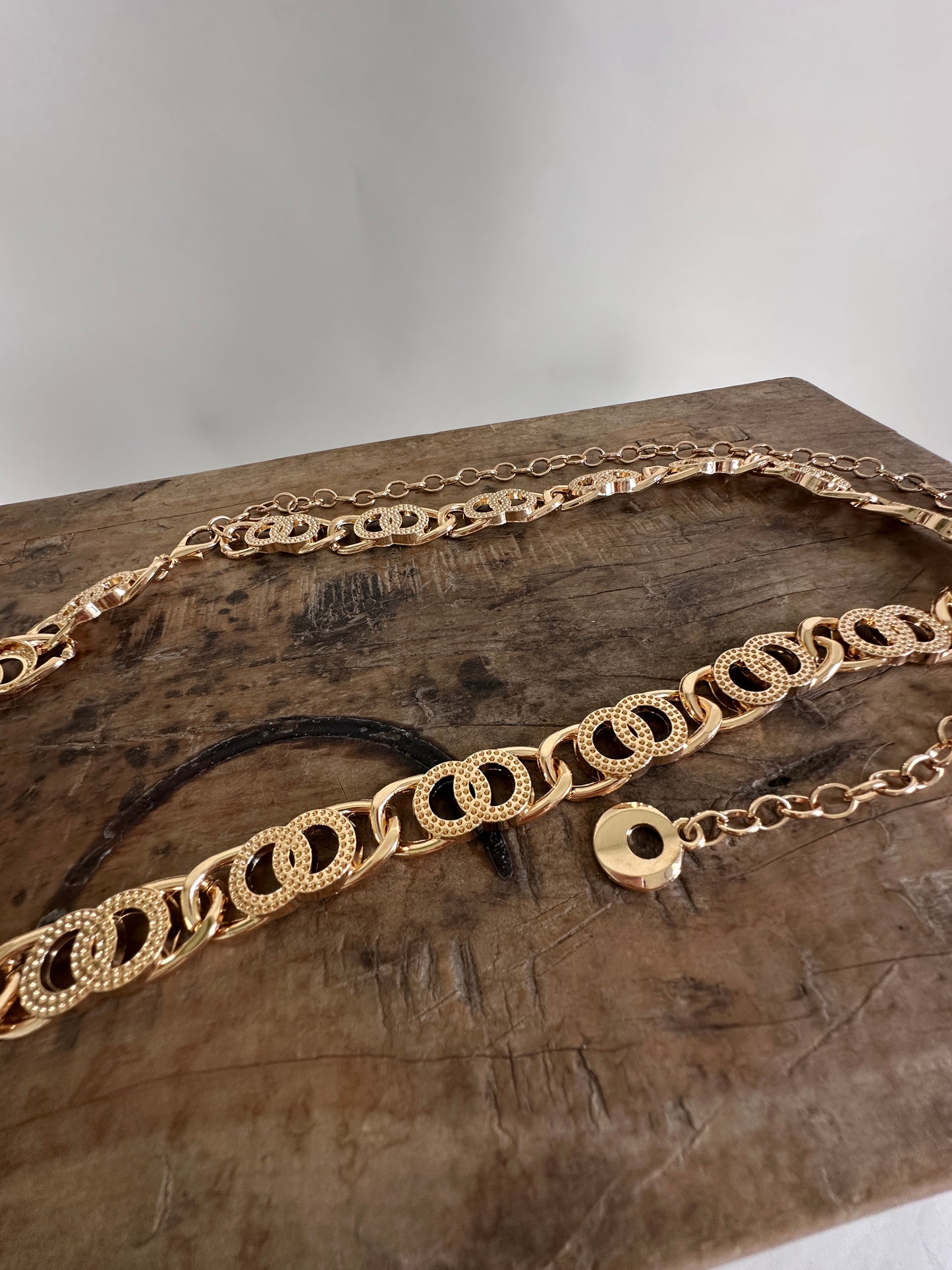 gürtel in gold ( kettengürtel)