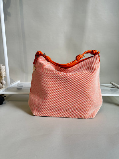 Tasche in Orange-Beige