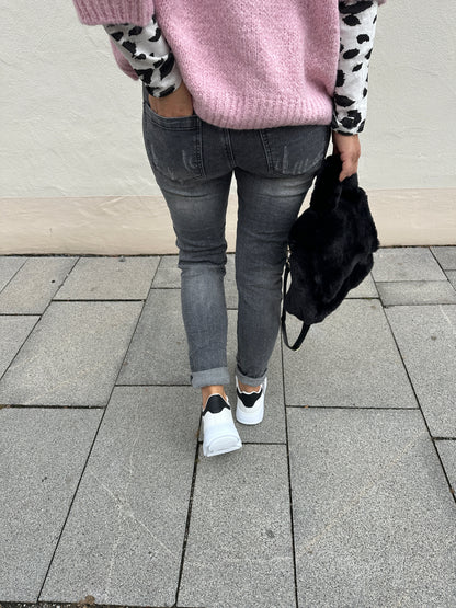 Jeans in Grau