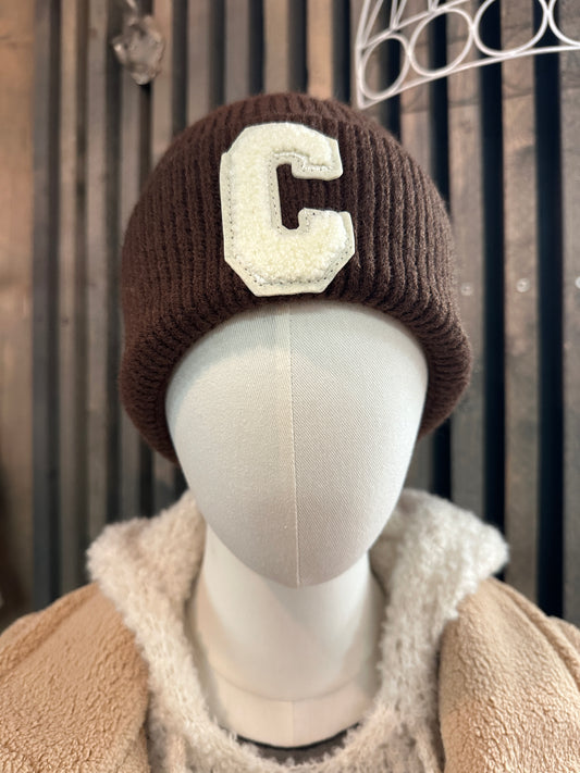 Mütze in Schokobraun