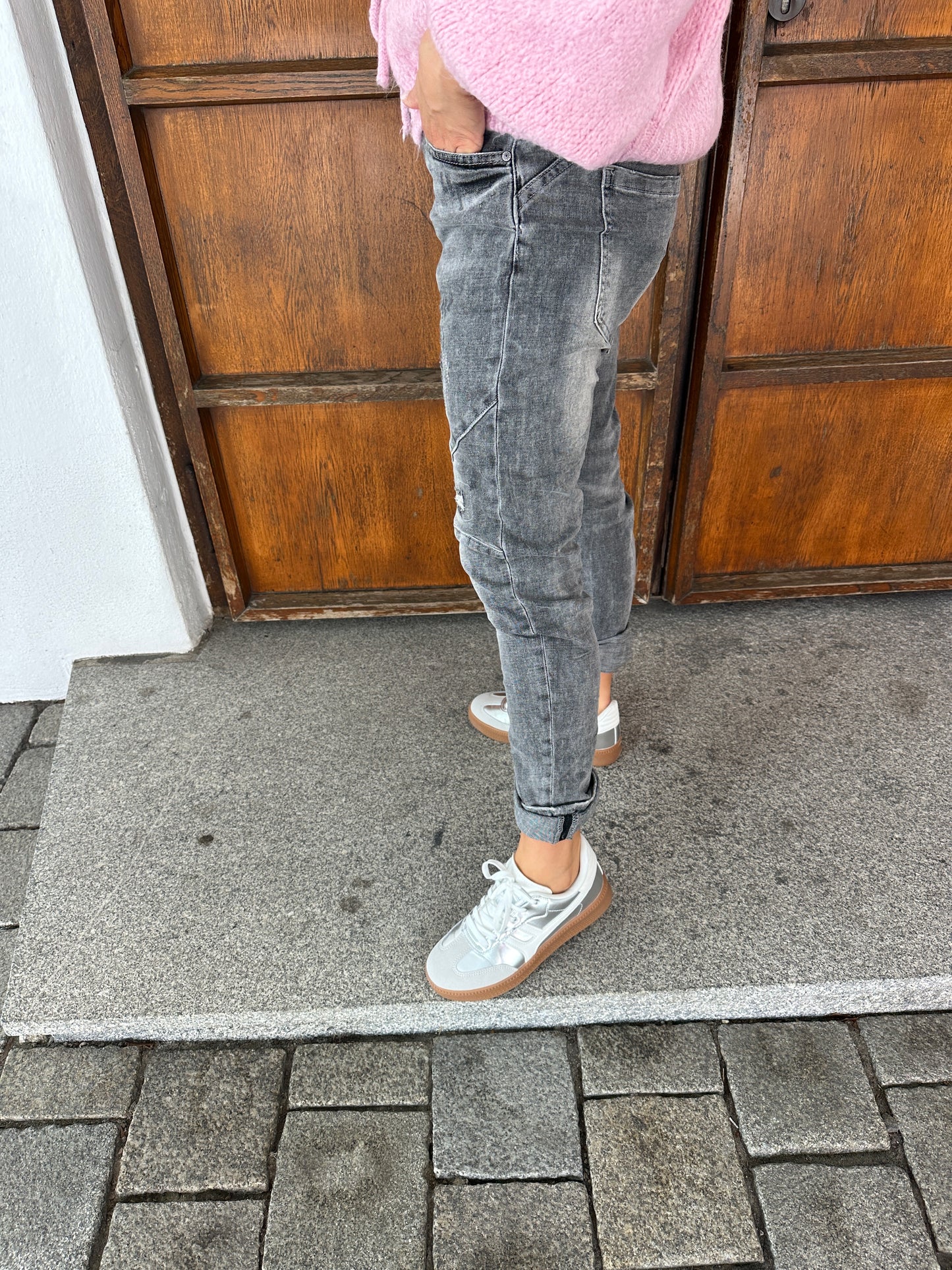 jeans in grau s.woman
