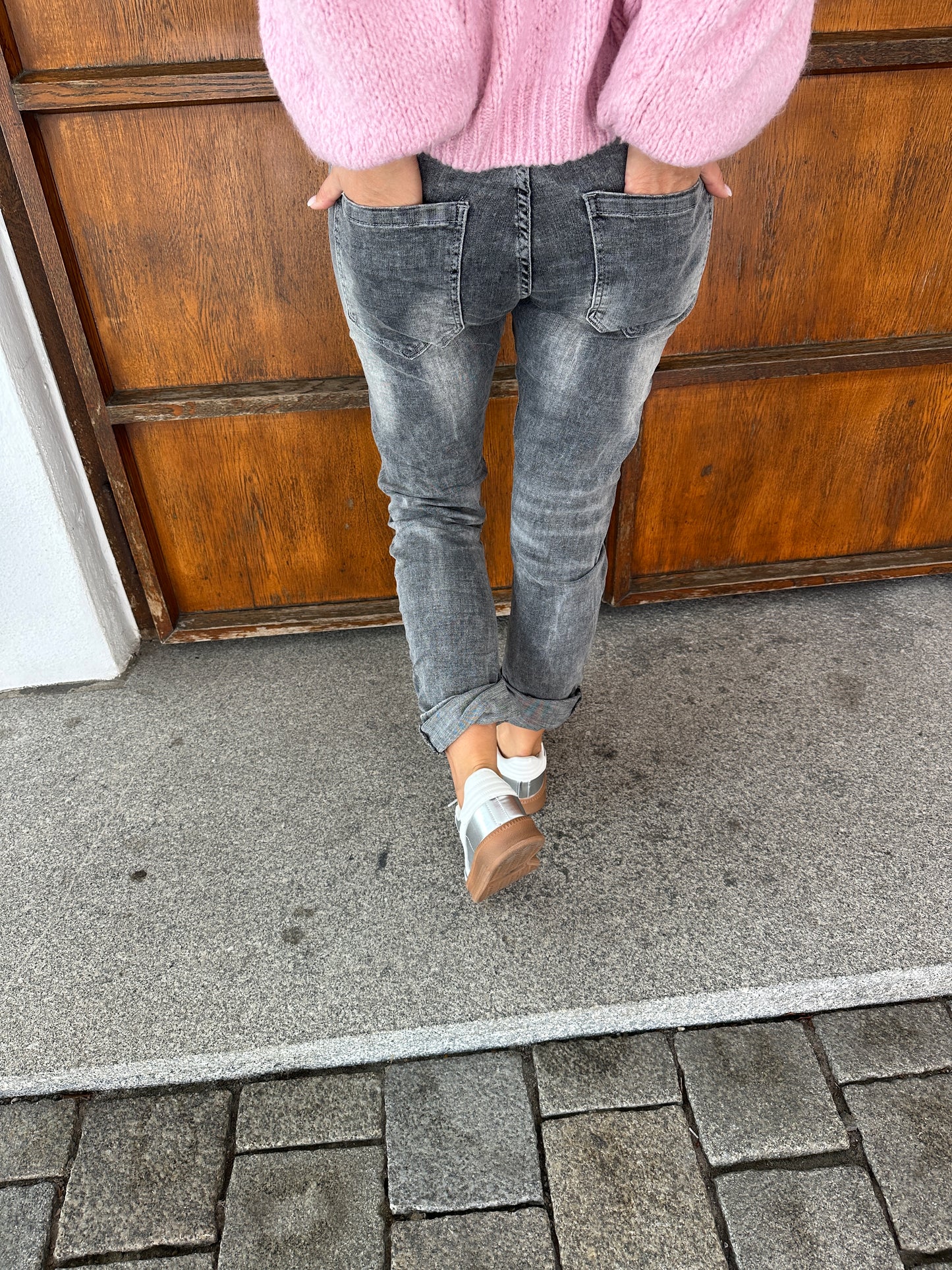 jeans in grau s.woman