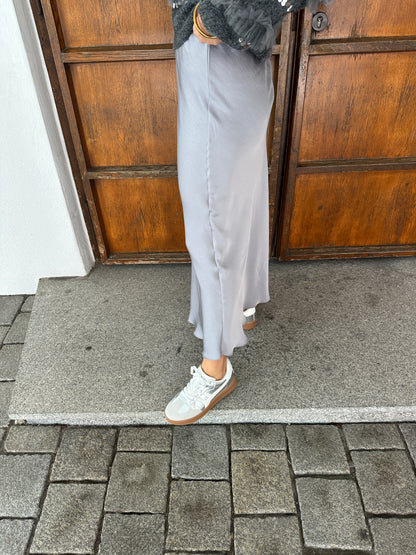 Rock in Hellgrau (Satin)