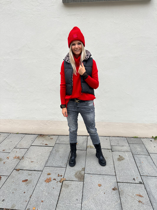 Pullover in Rot