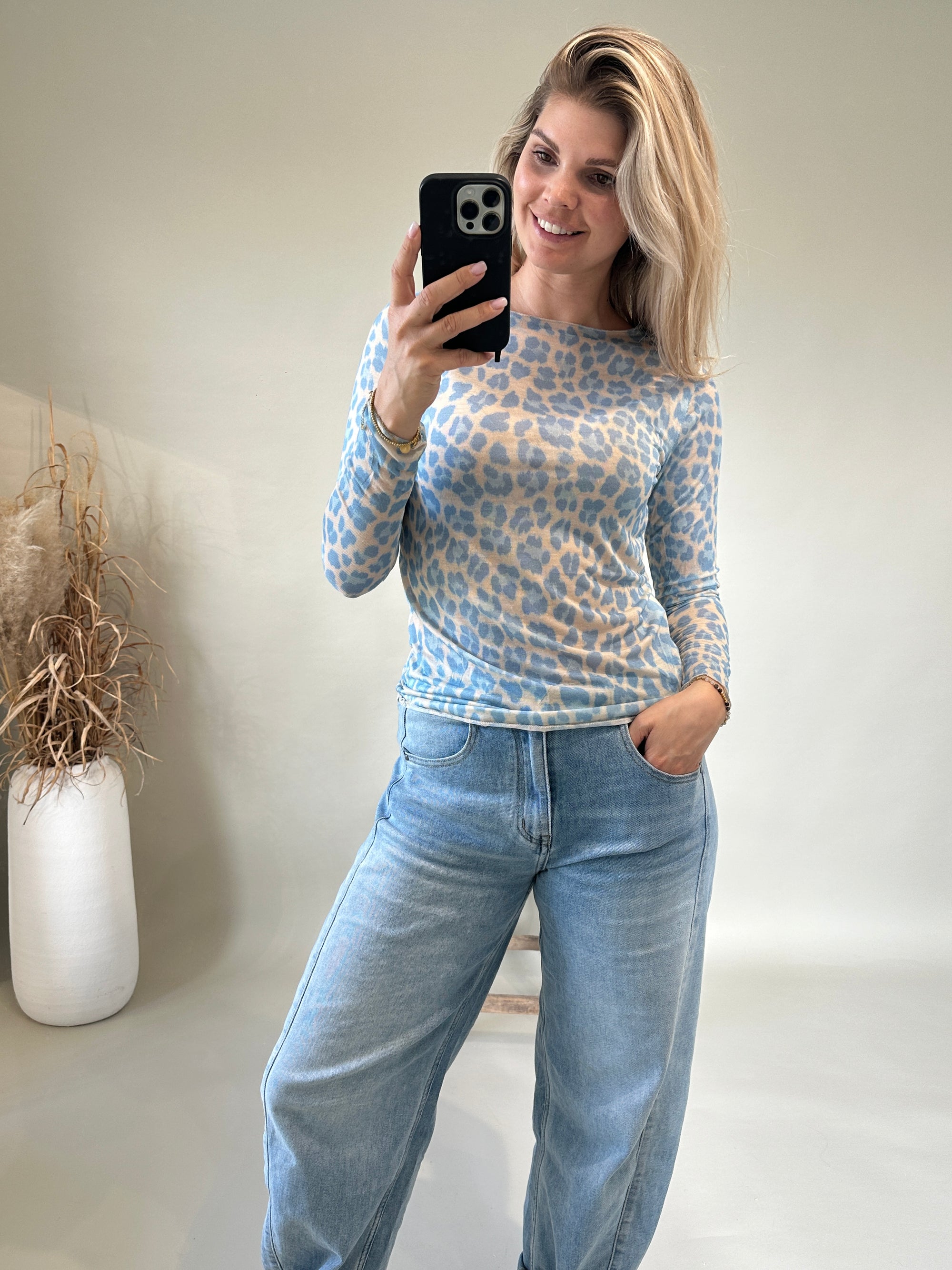 Leo Shirt in Hellblau