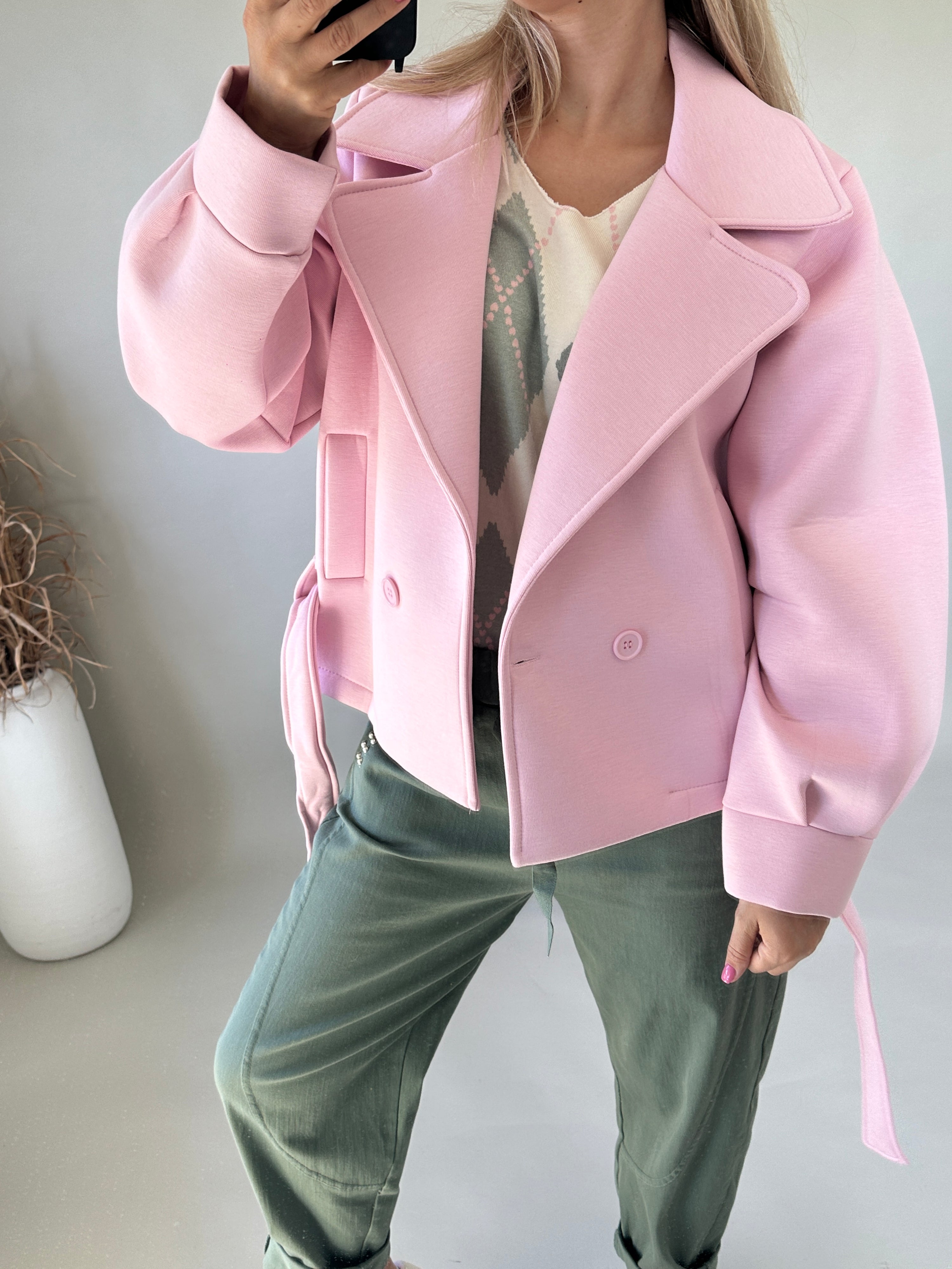 Jacke in Rosa