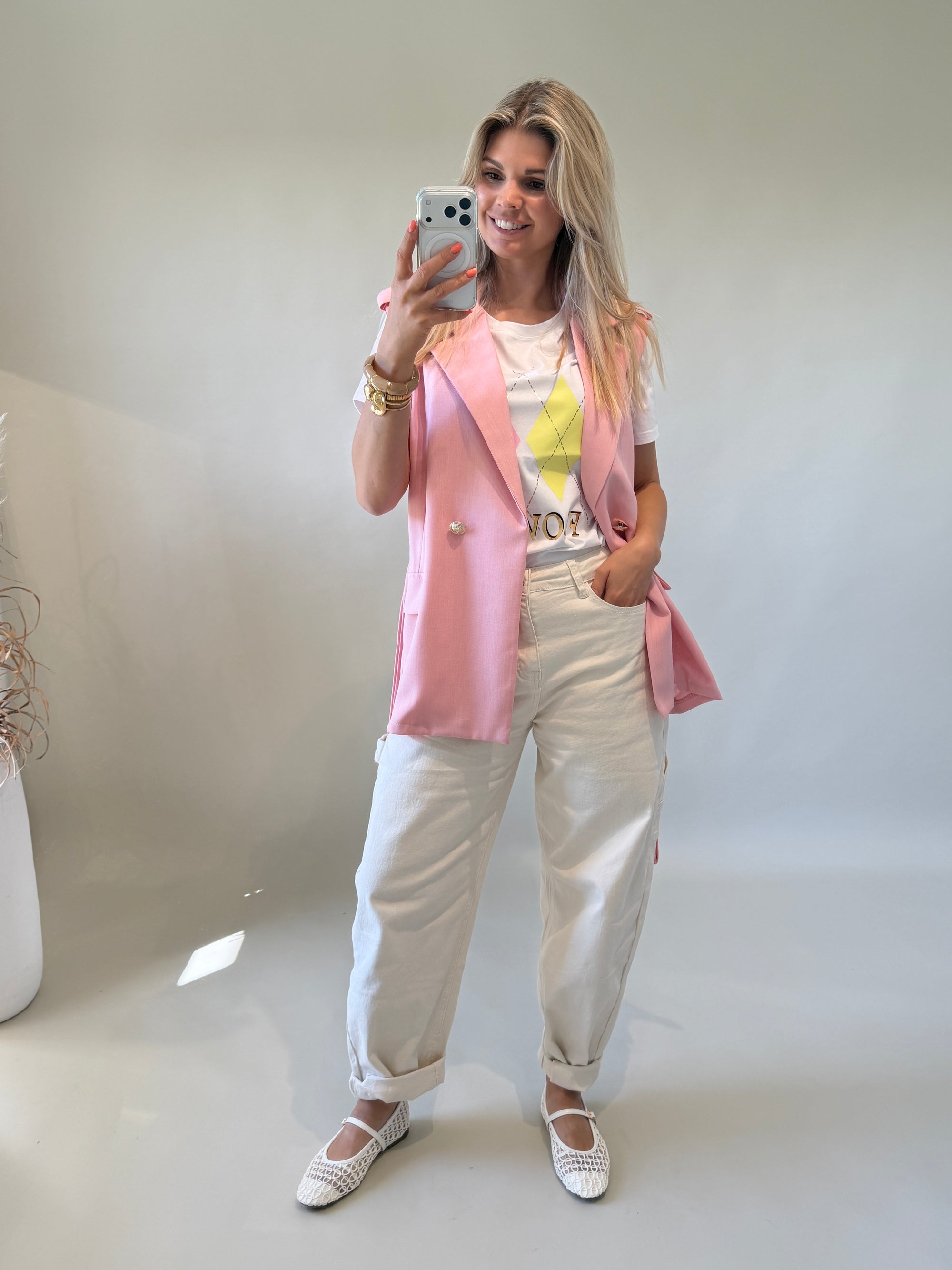 Blazer in Rosa ( Kurzarm )