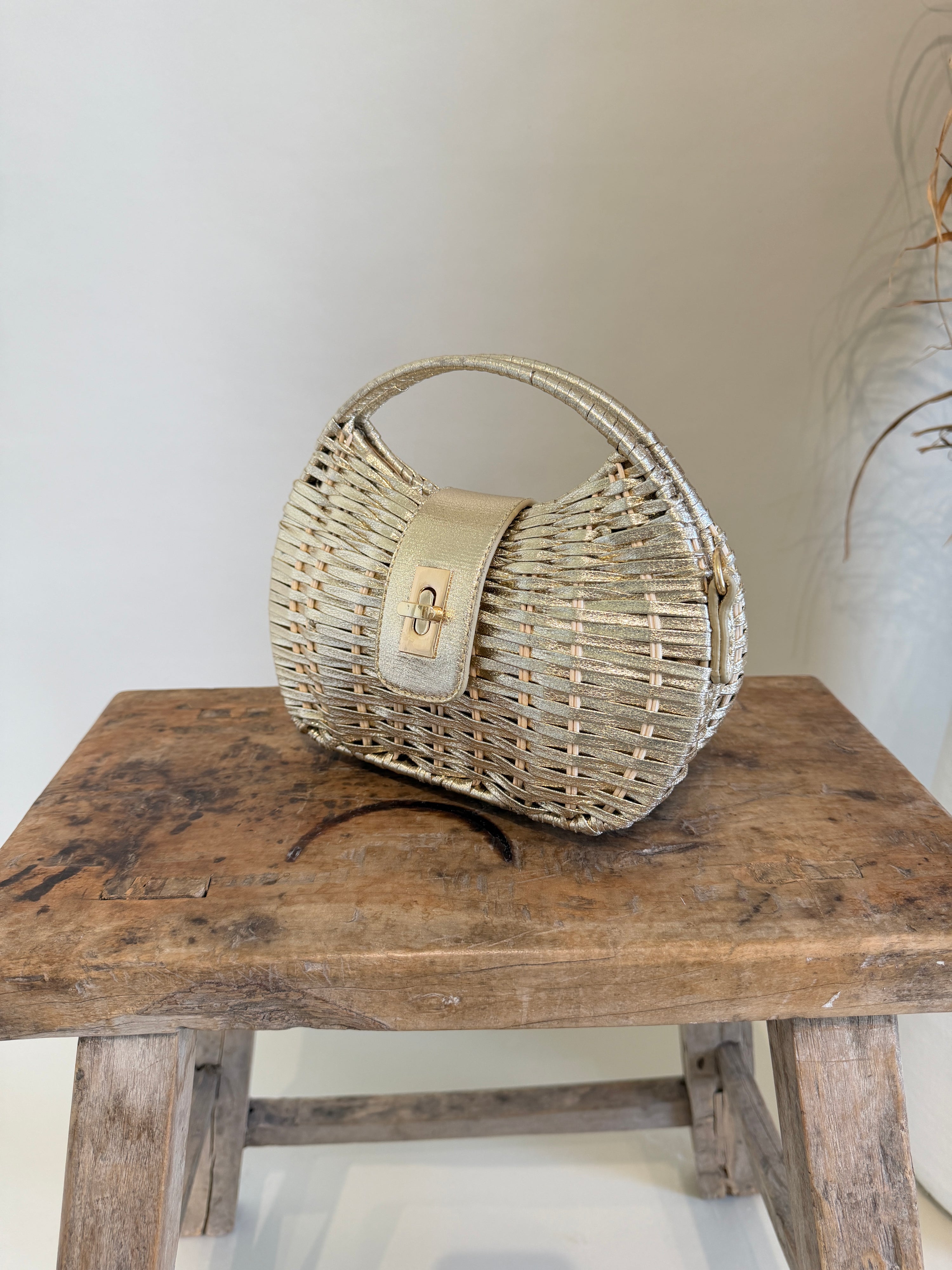 Tasche in Gold