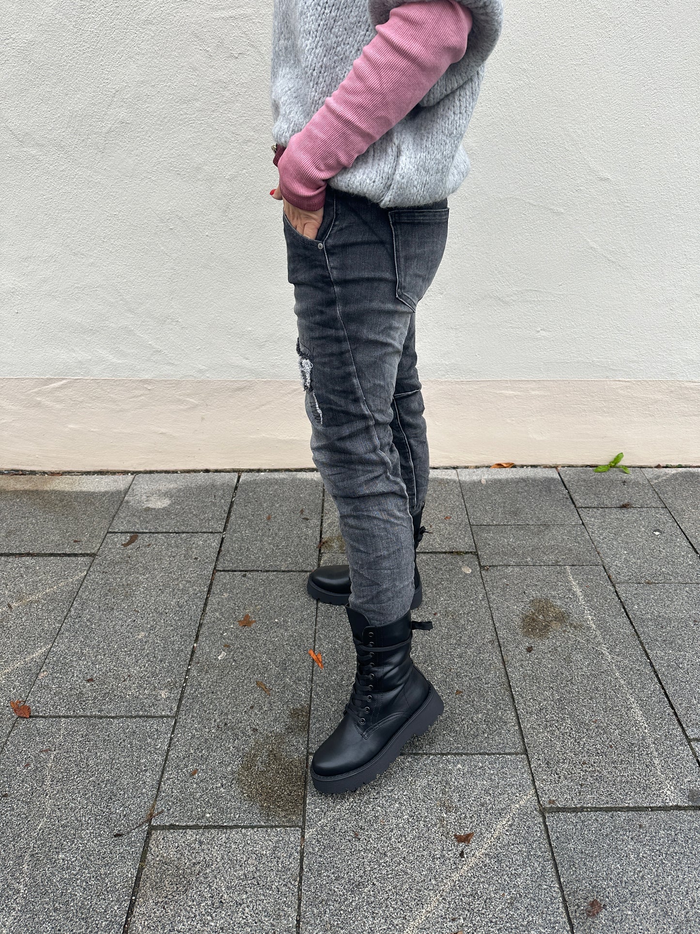 jeans in grau s.woman