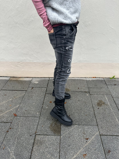 Jeans in Grau S.Woman