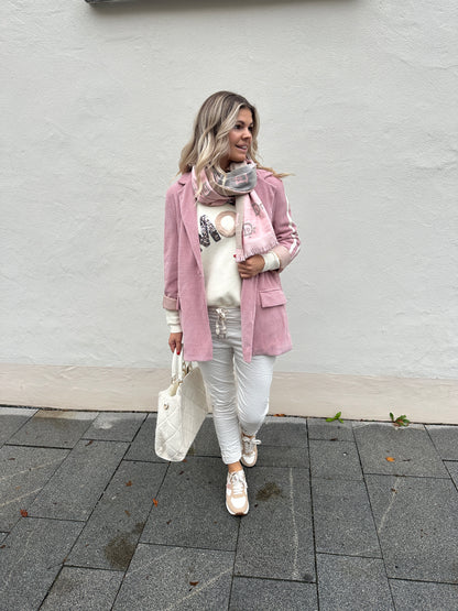 Blazer in Rosa