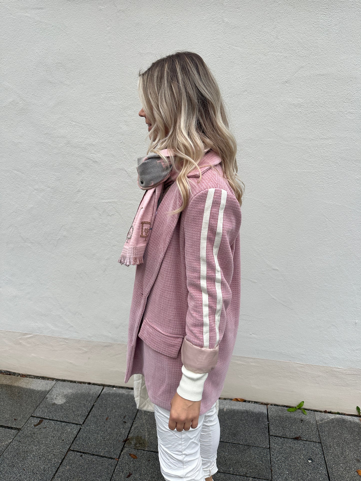 blazer in rosa