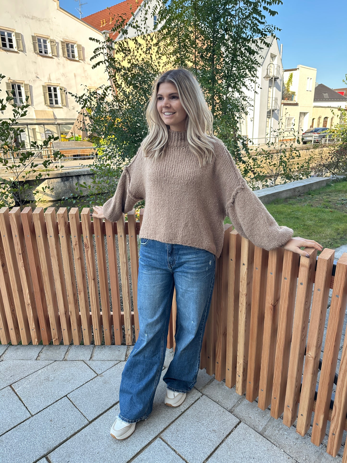 pullover in zimt ( oversize)