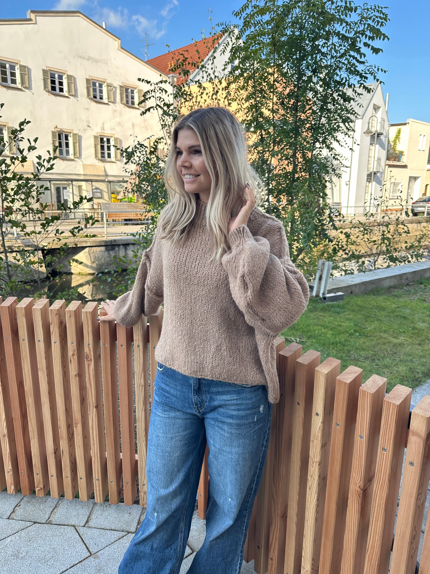 pullover in zimt ( oversize)