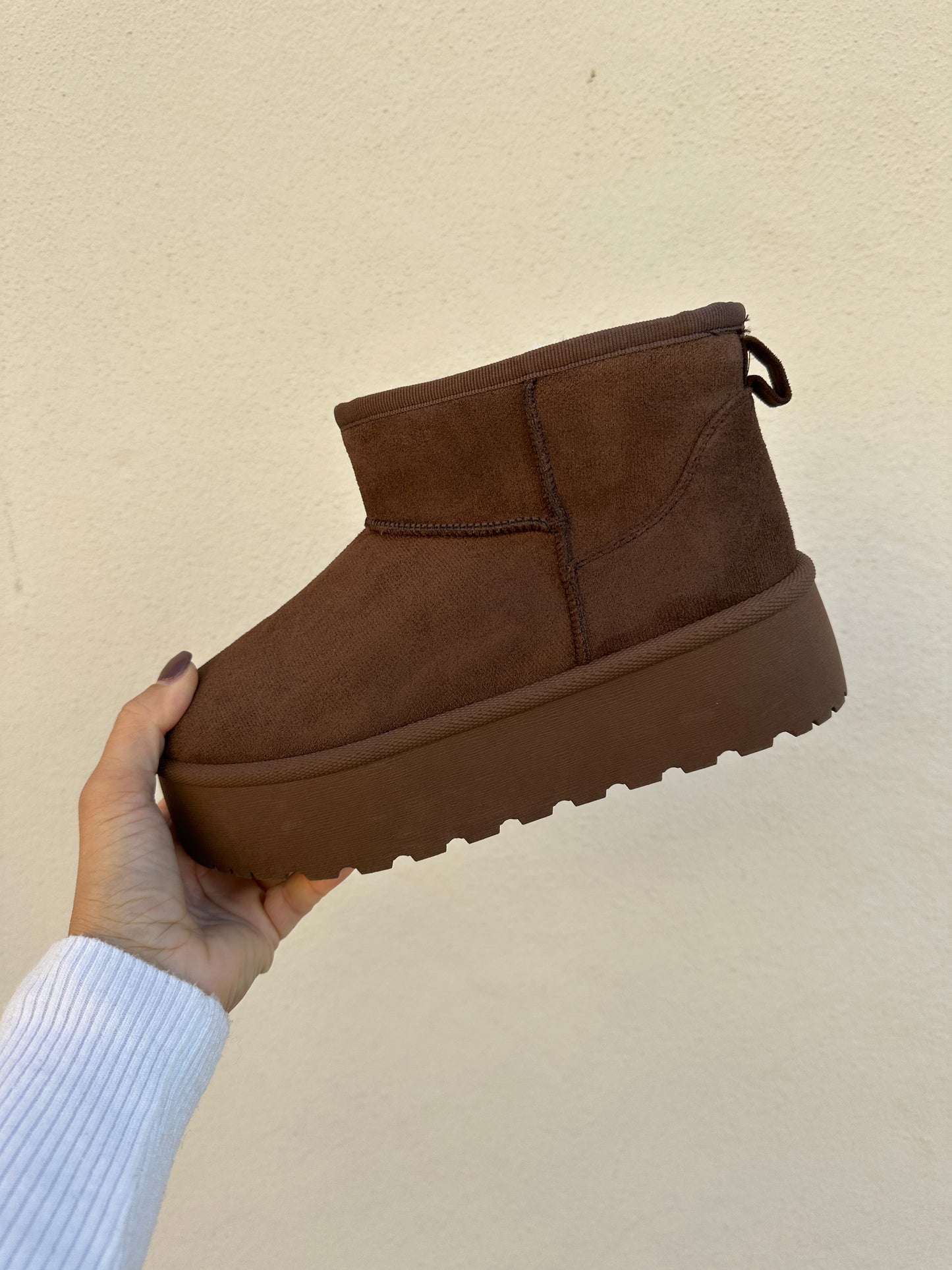 boots in schokobraun