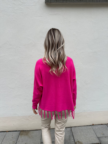 Pullover in Pink