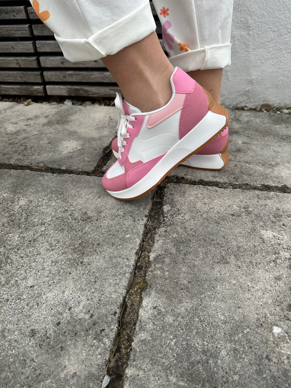 sneaker in pink