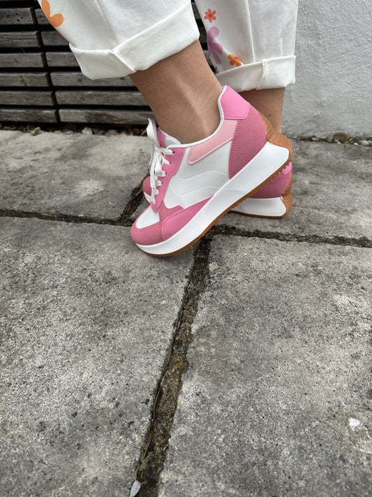 Sneaker in Pink