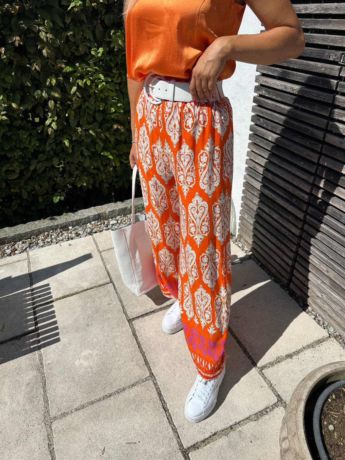 Culotte in Orange