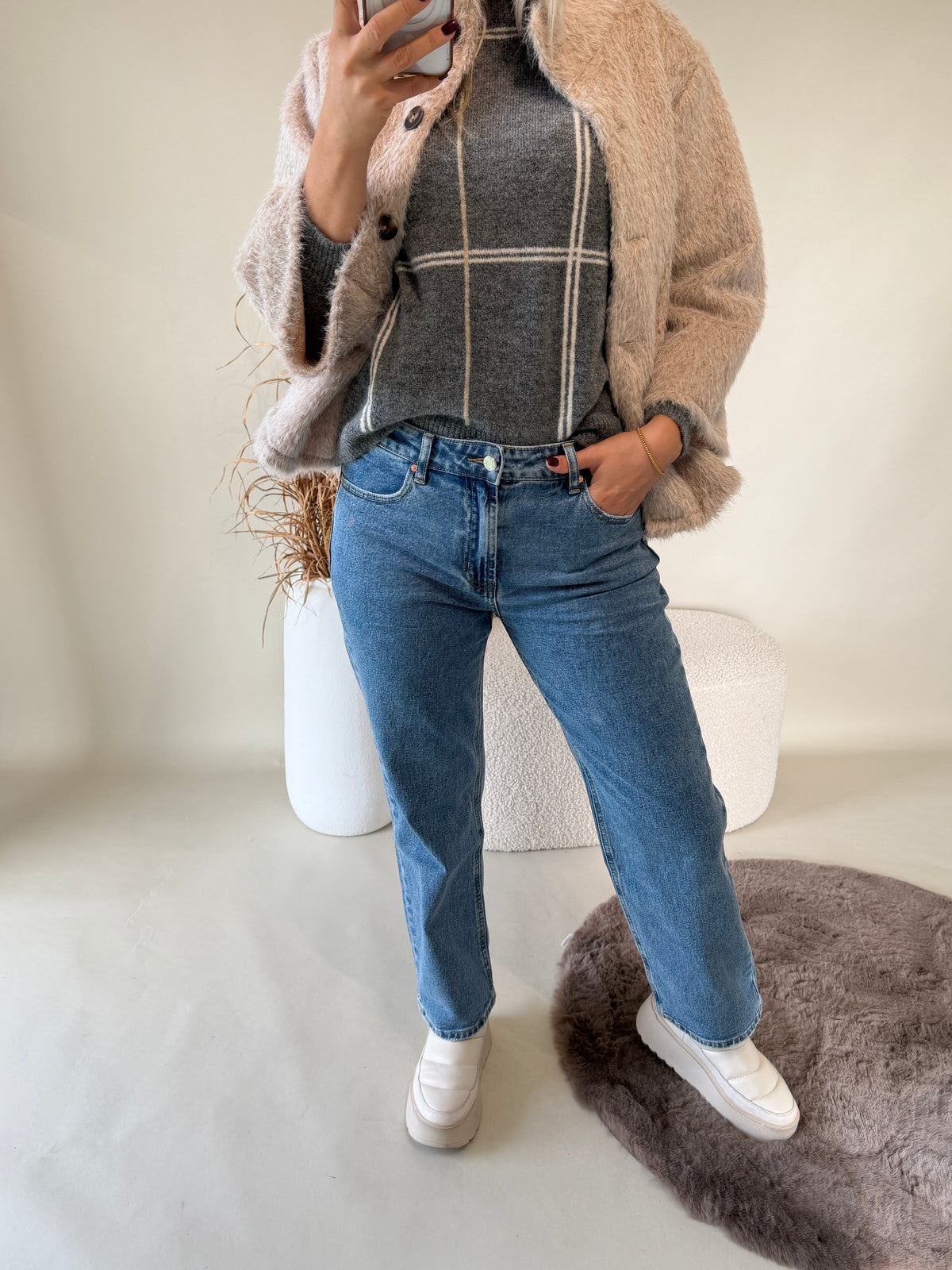 Jeans in Blau ( Weight Leg )